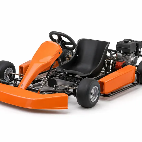The original image uploaded for the go-kart